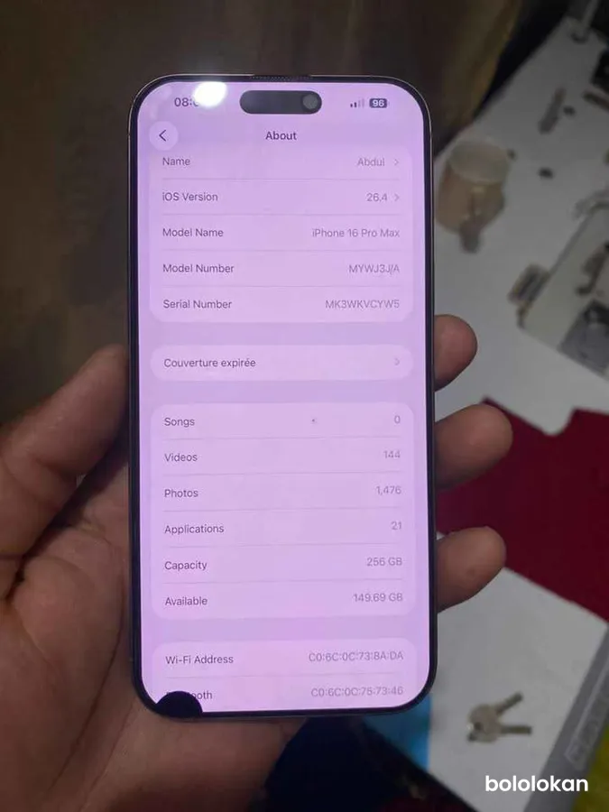Iphone 16 promax 256GB (image 5)